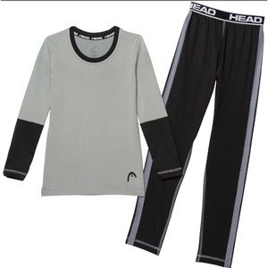 Head Brushed Base Layer Set - Long Sleeve Girls - NWT - Size 6 / 7